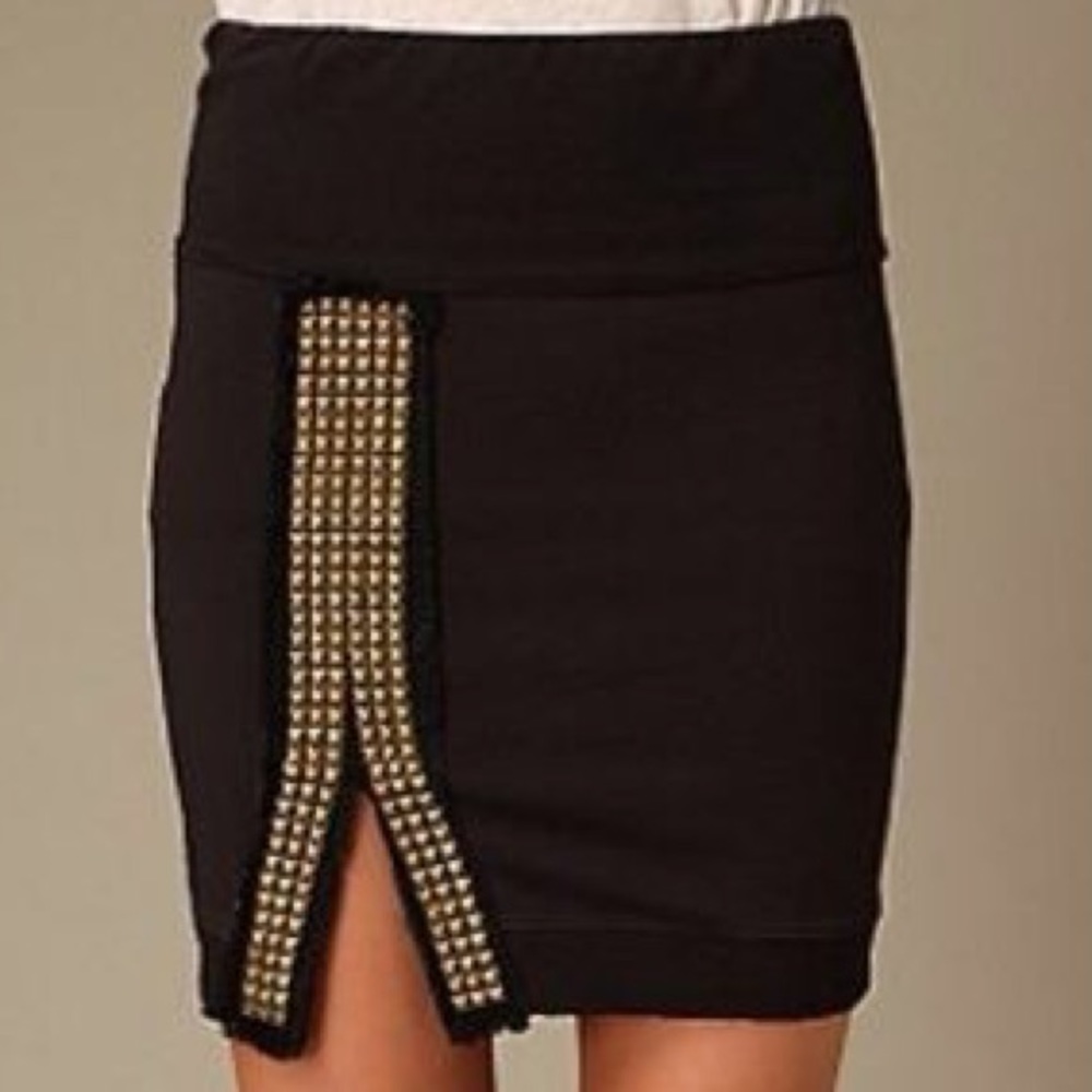 Free people studded skirt